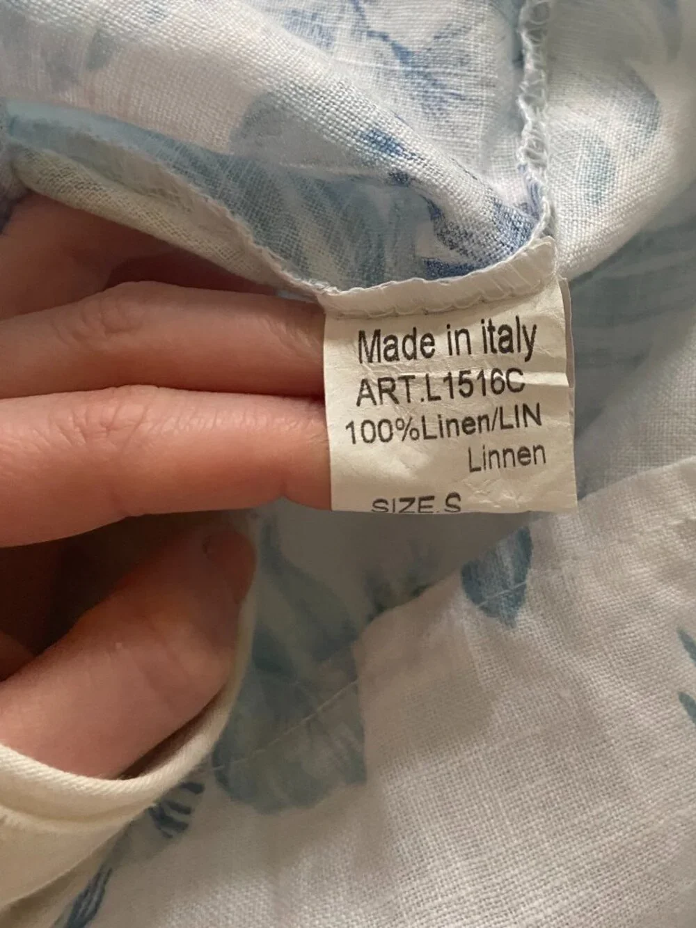 Lungo lArno washed machine